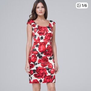 White House Black Market sheath dress size 8